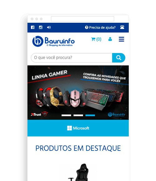 2RS Lojas Virtuais - Bauru, SP - Criação de loja virtual